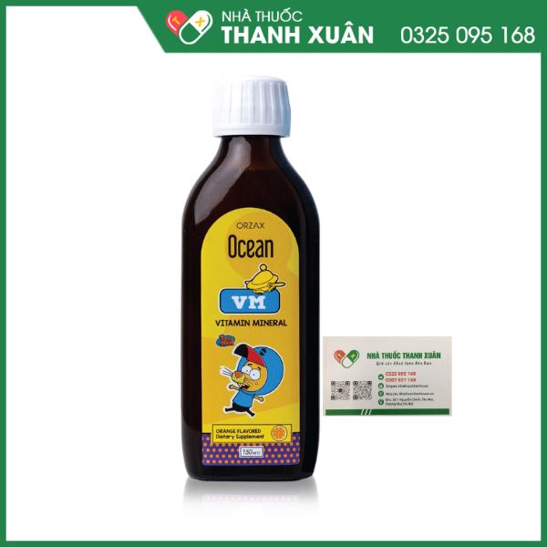 Ocean VM - Bổ sung Multi Vitamin và khoáng chất cải thiện biếng ăn